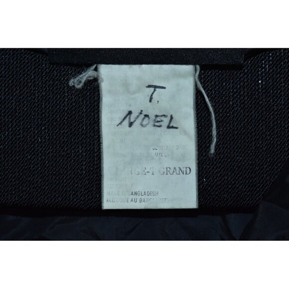 The North Face 700 Nuptse Mens Puffer Vest Size XL Black/Blue Goose Down Vintage - Picture 8 of 15